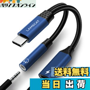 �y���������zLAMSCAT 2in1 �^�C�vC �C���z���ϊ� �A�_�v�^ PD 60W�}���[�d Type-C �C���z���W���b�N �[�d�A�_�v�^ ��҃P�[�u�� �[�d���Ȃ��� �ʘb ���ʒ��� �|�[�^�u�� iPad pro Google Pixel Xperia Samsung G