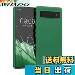 �y���������zkwmobile �X�}�z�P�[�X Google Pixel 6a�Ή� �P�[�X - �ɔ� TPU �V���R�� �}�C�N���t�@�C�o�[ ���F �F�F�X�̗d���O���[��