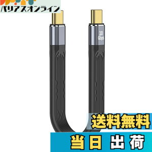 �y���������zLIANHATA USB Type CtoC �P�[�u�� USB4.0 40Gbps�����f�[�^�]�� 8K@60Hz�f���o�� PD�Ή�100W/5A�}���[�d USB-C to USB-C ��13.5cm �F�F10Gbps �I�X to �I�X