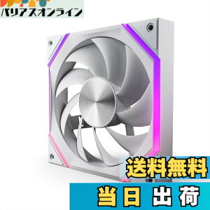 �y���������zAsiaHorse Nyota ARGB PC�P�[�X�t�@�� 120mm (12cm) 1�{ �t���E�z�C�p [�����\PWM/�É�] 4Pin PWM 5V 3Pin ARGB 2000RPM/61.5 CFM/HDB�x�A�����O/������ ���[�J�[RGB�\�t�g�Ή� (ASUS Aura, ASRock, GIGABYTE, MSI) �F