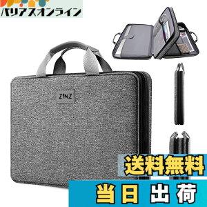 �y���������z[ZINZ] �p�\�R���P�[�X ���^ �ϗe�� PC �o�b�O �������H PC�P�[�X MacBook Pro 16 M4/M3/M2/M1, MacBook Pro 15.4, XPS 16, Surface Book 15 15.6 16 �C���` �F�FG03BK01�A�T�C�Y�F15-16