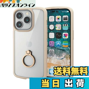 �y���������z�G���R�� iPhone 14 Pro �P�[�X �J�o�[ �����O�t�� �ϏՌ� �Ռ��z�� [���d�x+�Ռ��ɋ���] TOUGH SLIM LITE �w�ʃN���A TOUGH SLIM LITE �X�g���b�v�z�[���t�� �F�F�A�C�{���[