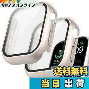 �y���������z�y2����zFALSAD Apple Watch �J�o�[Series11/10/9/8/7/6/5/4/Se3/Se2/Se �Ή��A�b�v���E�H�b�` �P�[�X 46mm 42mm 40mm 44mm 45mm 41mm, �h��PC�f�ނƃK���X�t�B������̌^ iwatch �ی�J�o�[, �ϏՌ� ��