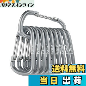 �y���������zPullther �J���r�i ��^ ���y�� �K�тȂ� �A�E�g�h�A �K�C���[�v �J���r�i 6cm �����x �ނ� 10�� �F�F�F�A�T�C�Y�F3 cm x 5.6 cm