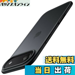 �y���������zJETech iPhone 16e / 17e / 17 Pro�p �}�b�g�P�[�X �ϏՌ����~���^���[�O���[�h�̗����ی� ������̔������w�� �X�}�z�J�o�[ �w��h�~ �F�F�u���b�N�A�T�C�Y�FiPhone Air