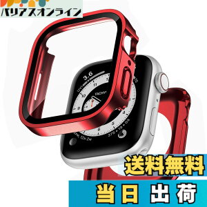 �y���������z�y�t���J�o�[�ی�zKawoco �A�b�v���E�H�b�` �h�� �J�o�[ Apple Watch SE Series 10 9 8 7 6 5 4 �Ή� �P�[�X 2 in 1 �O��̕ی� �ϏՌ� iWatch ��̌^ �P�[�X �F�F����̃��b�h�A�T�C�Y�F42mm