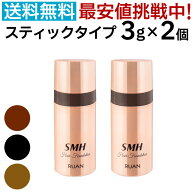 【2個セット】SMHヘアファンデーション スティックタイプ 3g ヘアー ファンデーション ルアン スーパーミ…