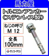 サンコーテクノ トルコンアンカーSTCW-1210【25本入】 (ステンレス製)