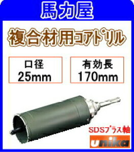 ���j�J(unika)�y�����ޗp�z���@�\�R�A�h����UR2125mm SDS�v���X�� [UR21-F025SD]