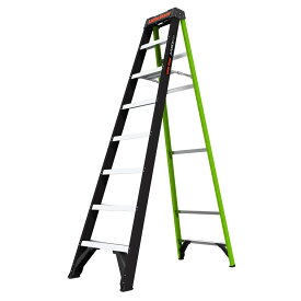 LittleGiant リトルジャイアント　FRP製脚立　『エーフォース 250 8尺』 "8段"　LG-15768　●使用最大高さ：175cm　長谷川工業(Hasegawa)