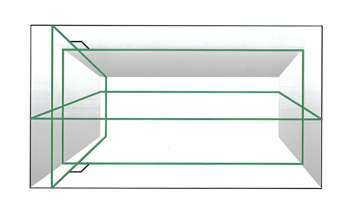 驚きの値段テクノ販売 フルライン グリンレーザー墨出し器 7ｍ±1ｍｍ LTK-FG3C(受光器付) 精度 計測工具
