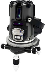 テクノ販売　プラチナグリンレーザー 墨出し器　LTC-G310BB　超高輝度 精度10m±1mm グリーンレーザー【1年保証付】