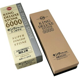 【安心の日本製】キング砥石　キングデラックス No.6000　超仕上用　粒・硬度#6000　サイズ207×66×20mm