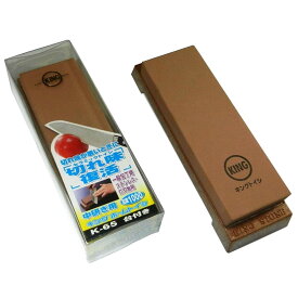 キング砥石　ホームトイシ K-65 (HT-62)　中仕上げ用　粒・硬度 #1000　サイズ185×63×20mm