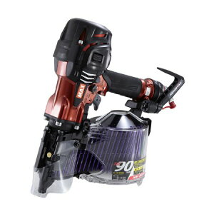 MAX/マックス 釘打機 高圧コイルネイラ マイスターレッド HN-90N6(D)-R 【HN-90シリーズ】