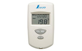 シンワ測定　73015 ／ 放射温度計 A－2 ミニ 時計・室内温度表示付 放射率可変タイプ
