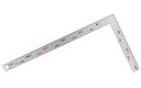 シンワ測定　10421 ／ 曲尺厚手広巾 シルバー 30cm 表裏同目 8段目盛 JIS