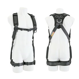 TJMデザイン / タジマ TAJIMA　【SEG】フルハーネス型　ハオルハーネスHA 黒 本体　AHAF-BK　フリーサイズ　墜落制止用器具