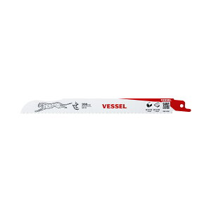 ベッセル(VESSEL) チーターブレード1枚入【金属用】 No.SBC-2420-1 (200mm/24山) セーバーソーブレード