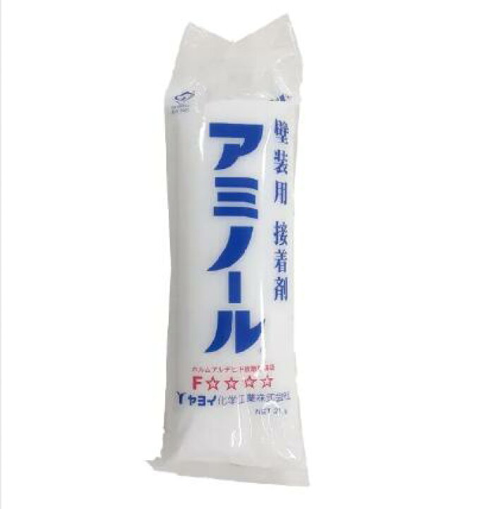 楽天市場】ヤヨイ化学工業 アミノール 2kg 壁紙施工用でん粉系接着剤 