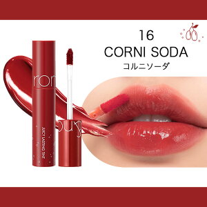 JUICY LASTING TINT �����A���h �W���[�V�[���X�e�B���O�e�B���g 01-17 �r���e�[�W�t�B���^ ���R�ȃJ���[ ���b�v ���g �e�B���g �C�G�x �u���� �����x���ʓx �R�X�� �؍� ���C�N �؍��� rom&nd�̕��s