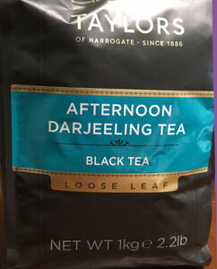 テイラーズ・オブ・ハロゲイト紅茶アフタヌーンダージリン 1kg業務用