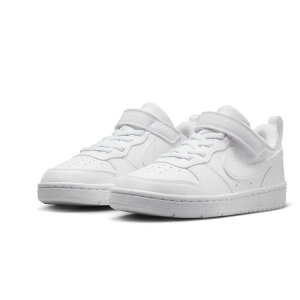 NIKE iCL R[g {[ Ntg PS COURT BOROUGH LOW PS LbY WjA q Xj[J[ V[Y C qC xN xgt }WbNe[v 17.0cm 18.0cm 19.0cm 20.0cm 21.0cm 22.0cm WHITE zC