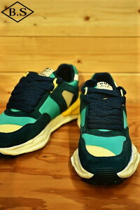 【期間限定ポイント5倍】ナイジェルケーボン スニーカー Nigel Cabourn × MAISON MIHARA YASUHIRO 8042-39-2020 FR SNEAKER GREEEN ARMY MIX