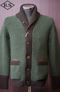 �R�����{ �V���[���J���[�j�b�g COLIMBO ZR-0810 S.B.SWEATER �O���[��×�u���E��