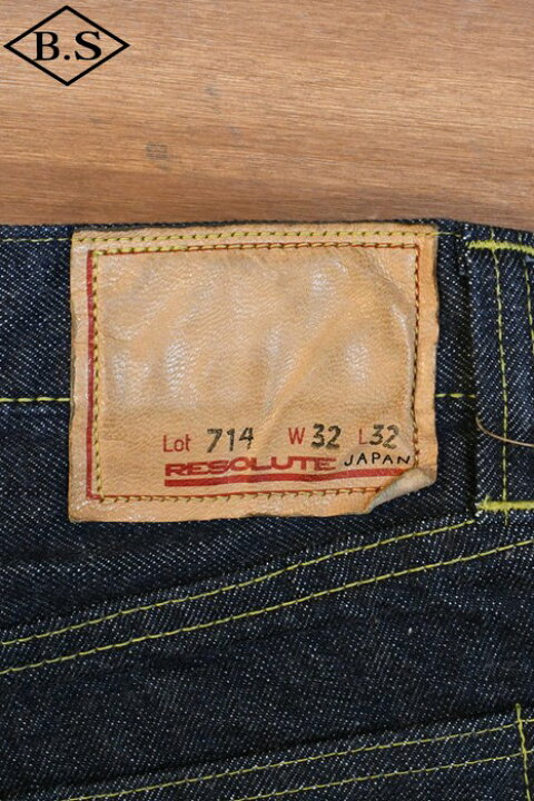 楽天市場】リゾルト ジーパン RESOLUTE 714-30 大戦モデル デニム 