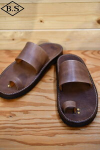東京サンダル サムリングサンダル TOKYO SANDALS TS-C14 THUMB RING SANDAL ブラウン