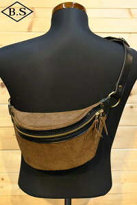 �y���Ԍ���|�C���g5�{�z�I�[�p�X �C���Z�v�V���� OPUS INCEPTION IPHSB-05 �z�[�X�n�C�h�t�@�j�[�p�b�N HORSE HIDE FUNNY PACK ROUGH OUT BRN×BLK �u���E���X�E�F�[�h