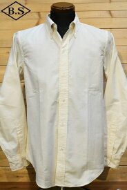 リゾルト ファー イースト マニュファクチャリング RESOLUTE FAR EAST MANUFACTURING B.D.SHIRT Cotton Oxford コットンオックスフォード エクリュ