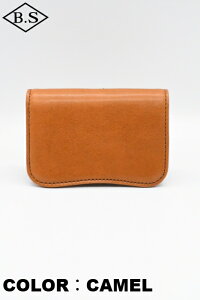 �y���Ԍ���|�C���g5�{�z���C�c�[���U�[ Y�f2 LEATHER �E�H���b�gYW-02-K HORSE HIDE NAME CARD HOLDER