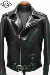 ���N���N���N���U�[�E�F�A 666 LEATHER WEAR �g���v���V�b�N�X LJM-7 (JSLO401) �����X�^�[ ���C�_�[�X�W���P�b�g BLACK