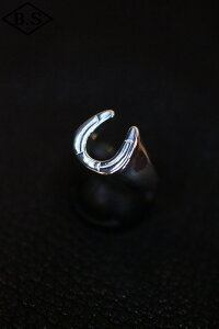 �y���Ԍ���|�C���g5�{�z�A�g���N�V�����Y Attractions �r���g�o�b�N BILTBUCK �����O ���� Lot.BS0007 Horseshoe Ring �V���o�[