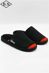 yԌ|Cg5{ziK NANGA [V[Y NANGA LOGO ROOM SHOES RED×BLACK
