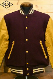 ホワイツビル WHITES VILLE アウター WV15168 30oz. WOOL MELTON AWARD JACKET “SOLID” WINE × GOLD