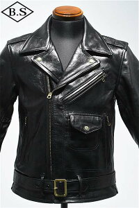 �y���Ԍ���|�C���g5�{�z�A�g���N�V�����Y Attractions ���U�[�W���P�b�g �r���g�o�b�N BILTBUCK Lot.704 DP Riders Jacket BLACK