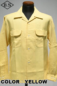 yԌ|Cg5{zAgNVY Attractions WEARMASTERS EFA}X^[Y Vc Lot.877 Flap Pocket Rayon Shirt L/SLBLACK