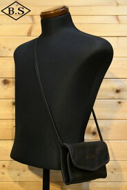 ヴァスコ VASCO ショルダーバッグ VS-840L LEATHER WANDER MONEY BAG【B.L.W.】BLACK