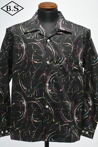 �y���Ԍ���|�C���g5�{�z�A�g���N�V�����Y Attractions �����V���c Lot.885 Atomic Cotton Shirt L/S Black