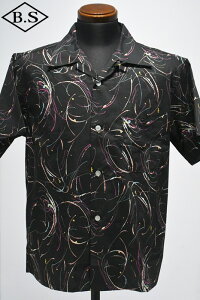 �A�g���N�V�����Y Attractions �����V���c Lot.886Atomic Cotton Shirt S/S Black