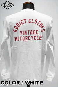 �A�f�B�N�g�N���[�Y ADDICT CLOTHES ����T�V���c ACV-CSLP00 LONG SLEEVE ACVM POCKET TEE