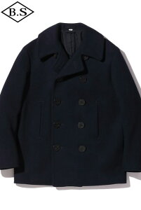 yԌ|Cg5{zoYN\Y BUZZ RICKSONfS AE^[ BR11554 PEA-COAT NAVAL CLOTHING FACTORY NAVY