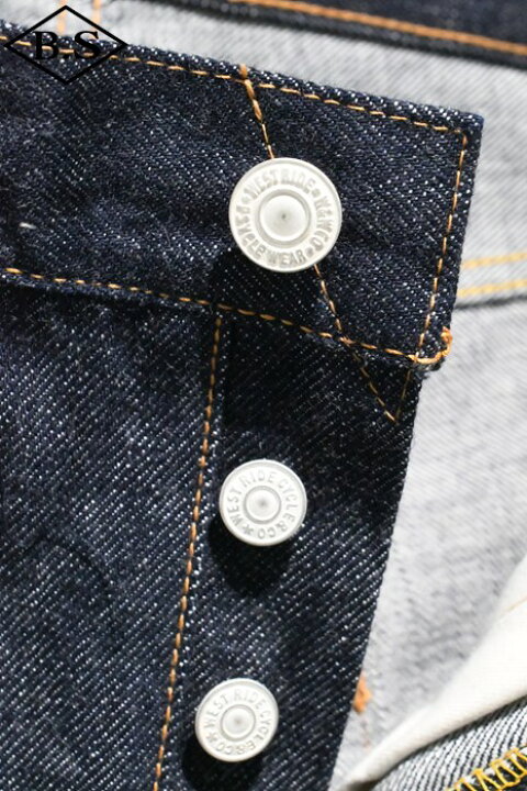 楽天市場】ウエストライド WESTRIDE ジーンズ 1953XX BLUE DENIM 