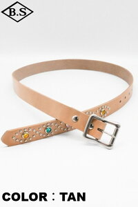 �R�����{ COLIMBO �x���g ZA-0704 JEWEL STUDDED LEATHER BELT 27mm �sEND ONLY�tCat's eye Pattern