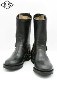 CJ[Y MAKERS u[c 10inch Engineer BootshMARYAM HORSE BUTTh ubN