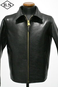 ���C�c�[���U�[ Y�f2 LEATHER ���U�[�W���P�b�g WSR-45 OILED ROUGH STEER SPORTS JACKET BLACK(TEA-CORE)