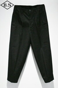 �y���Ԍ���|�C���g5�{�z�A�g���N�V�����Y Attractions �p���c Lot.901 Double Tuck Pants (Short length) Black